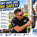 Front Door Lock Fire Safety in Winchester